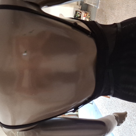 Vintage sheer powerknit bodysuit with snap crotch - Picture 5 of 6